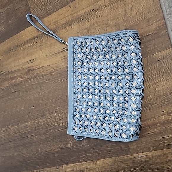 Zara Woven Clutch Bag